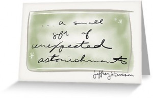 Unexpected Astonishment (card) by Kevin Bergen 