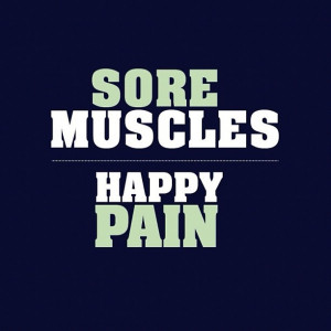 sore muscles happy pain # rugby