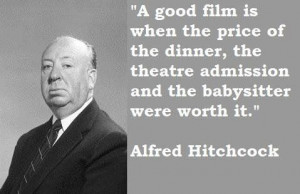 Alfred Hitchcock, English film director of suspense and psychological ...