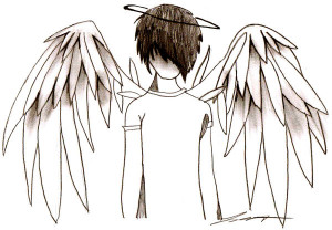 Emo Angel Boy And Girl