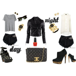 Edgy Ballerina Polyvore Style