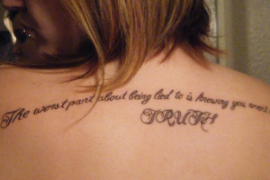 Newest tattoo Tattoo sayings