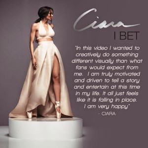 ... from her new video 'I Bet', which is set to premiere later tonight