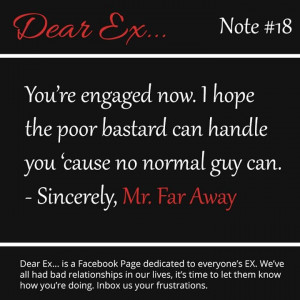 Dear Ex...just change 