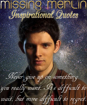 Merlin Missing Merlin Inspirational