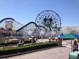 Great scene at Disneyland.