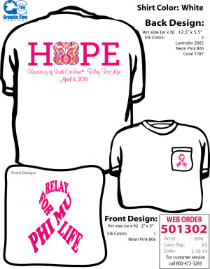 RELAY FOR LIFE SHIRT