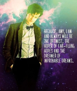 ... all, but Matt is Amy and Rory's Doctor. River's Doctor. My Doctor