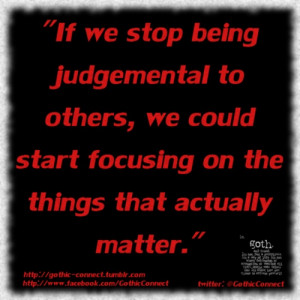 quotes about judgemental people