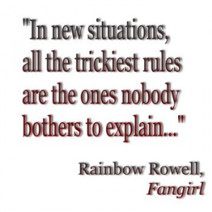 Love Rainbow Rowell's Fangirl! Book Worth, Book Book, Reading Quotes ...
