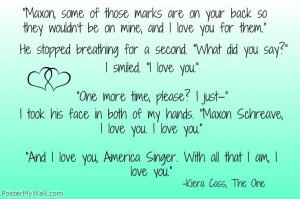 ... on PosterMyWall. All credit for the quote goes to Kiera Cass