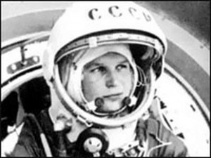... cosmonaut Valentina Tereshkova became the first woman in space