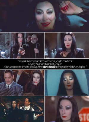... Addams, Anjelica Huston, The Addams Family/Addams Family Values