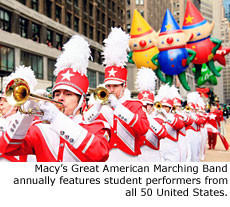 Bands ready for memorable march in 83rd Macy's Thanksgiving Day Parade