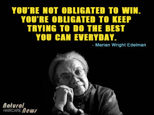 Marian Wright Edelman on Doing Your Best