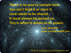Love Cannot Be Contained Quote