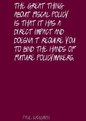 Paul Krugman quote. 