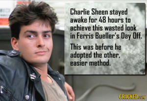 Charlie Sheen, Ferris Bueller's Day Off