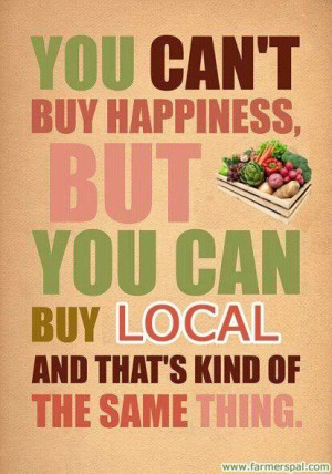 Support your local farmers!