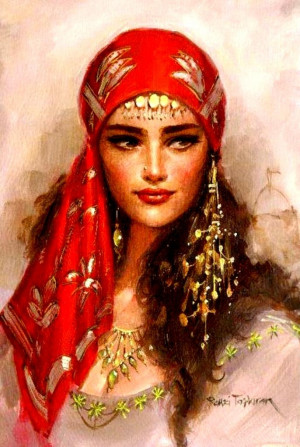 Gypsy Woman Henryk Siemiradzki