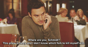 might add that, also like Nick Miller, I am incredibly lazy and have ...