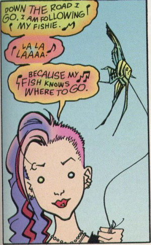 Delirium, from Sandman: the Kindly Ones 12 .