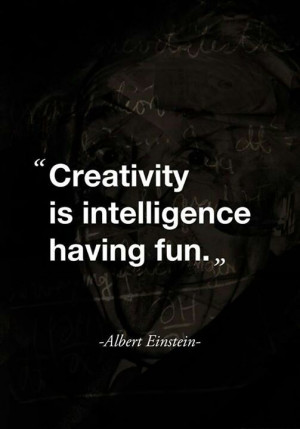 Words & Wisdom} Creativity & intelligence #Einstein #quotes #fun