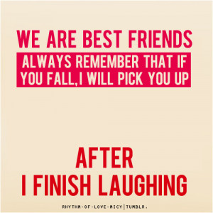 friends,red,textpix,best,friends,laughing,quote ...