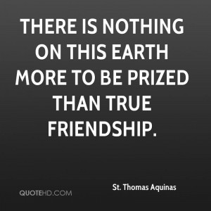 St. Thomas Aquinas Friendship Quotes