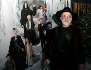Terry Pratchett at the Hogfather Premiere. Photo: Getty Images