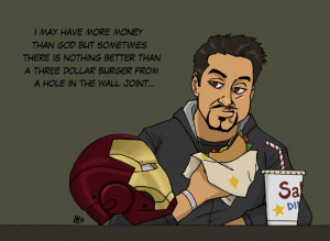 Tony Stark Iron Man Broken