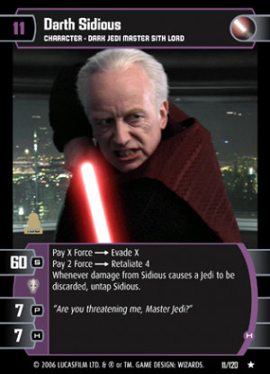 darth sidious is the best example i can think of he went from this