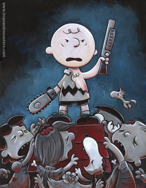 Art Charlie Brown Evil Dead Mashup about 2 years ago by Jim Napier