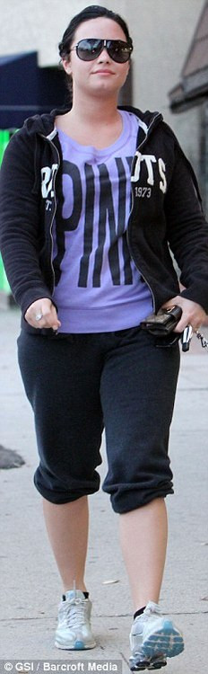 wish I could be fat like Demi Lovato