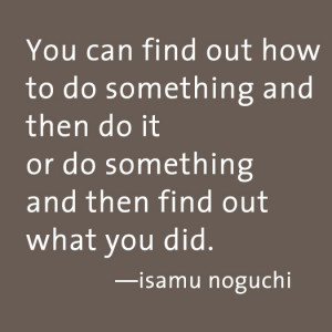 Isamu Noguchi Quotes