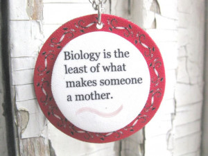 Adoptive Mother's Day Unique Jewelry Inspirational Quote Necklace ...