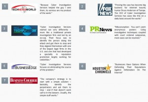 Home / Internet Defamation / What Others Say About CIS / Quotes