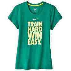 ... after the book came out there was a Train Hard, Win Easy T shirt