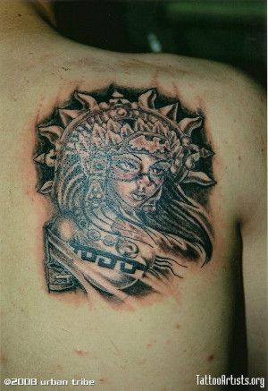 25+ Brilliant Aztec Tattoos For Girls