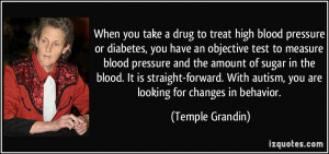 When you take a drug to treat high blood pressure or diabetes, you ...
