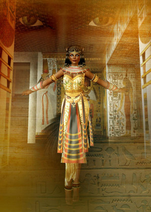 The Egyptian Cat Goddess