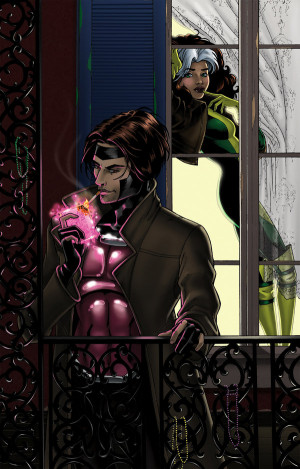 Men Rogue and Gambit Comics