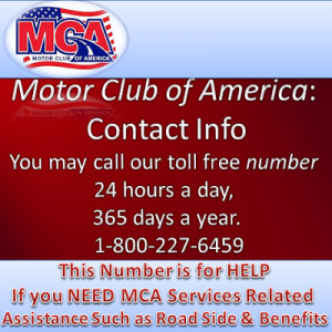MCA Contact Number