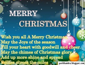 Merry Christmas Quotes Images For Friends