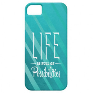 Life Quote Multi Color Stripes iPhone 5 5S Case iPhone 5 Covers