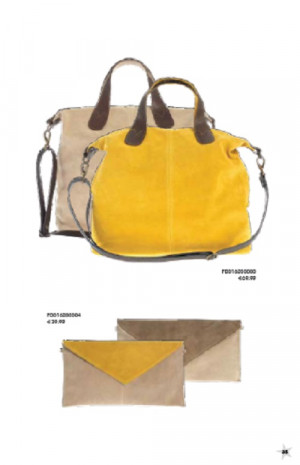 Collezione Primadonna PE 2013 Borse stile sacco gialla marrone nera