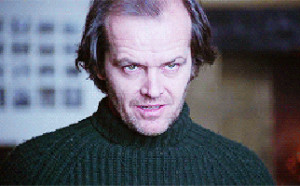 crazy jack nicholson jack torrance stanley kubrick the look crazy jack ...