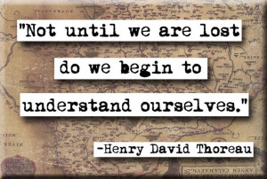 Henry David Thoreau Quote Magnet (no.223)