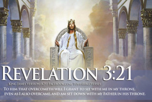 Related For Bible Verse Revelation 3:21 Jesus In Heaven Wallpaper