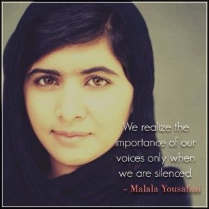 , Malala Courage Quotes, Malala Day, Malala Famous Quotes, Malala ...